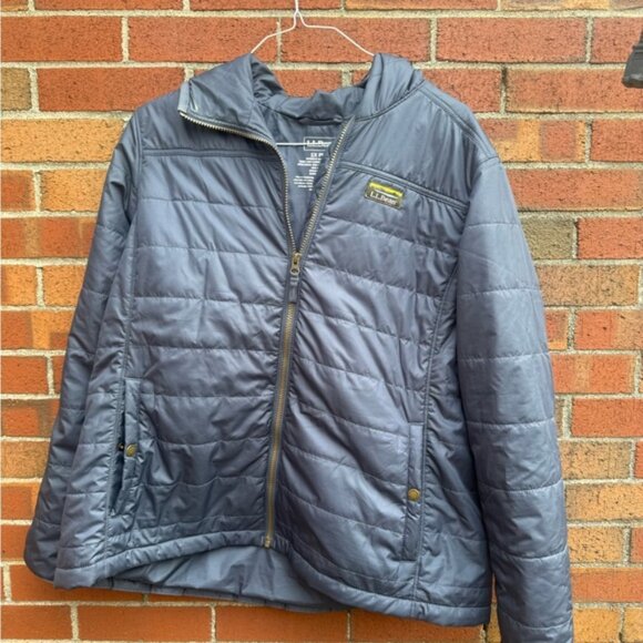 L.L. Bean PrimaLoft Quilted Hooded Jacket - Picture 1 of 4